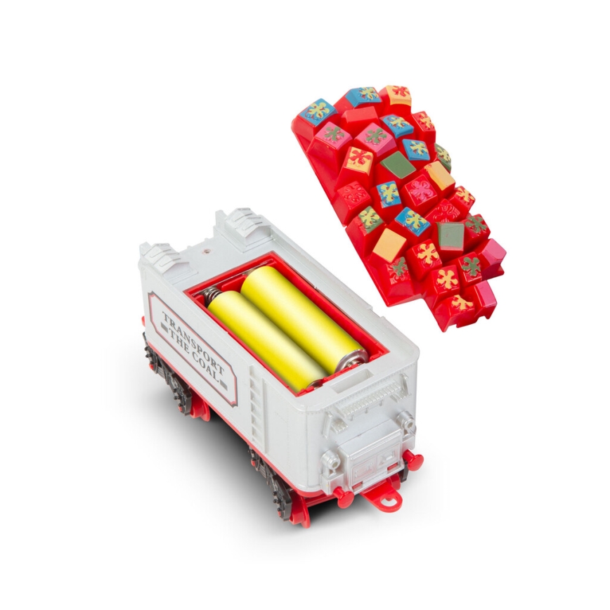 LED Vianočná dekorácia 10xLED/4xAA vlak