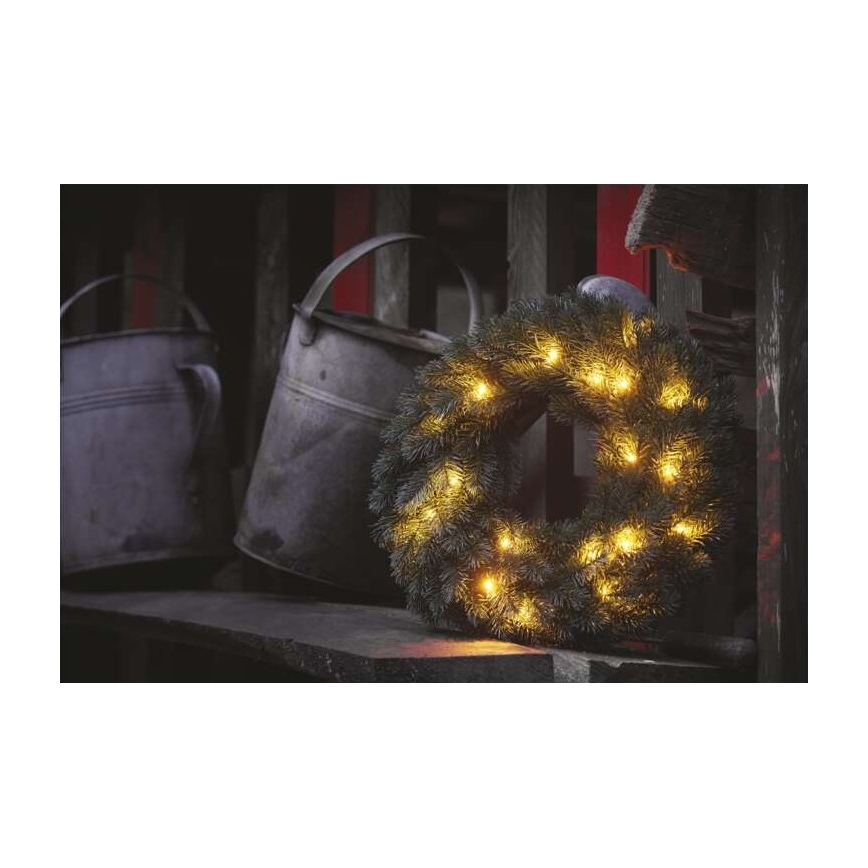 LED Vianočná dekorácia 20xLED/2xAA pr. 40 cm