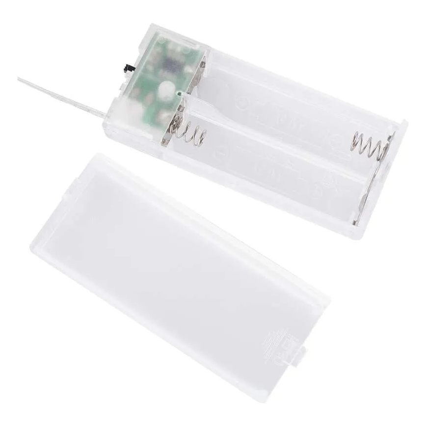 LED vianočná dekorácia 40xLED/2xAA teplá biela mesto