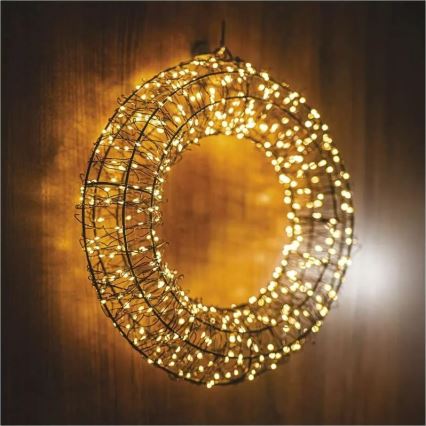 LED Vianočná dekorácia 480xLED/230V pr. 38 cm