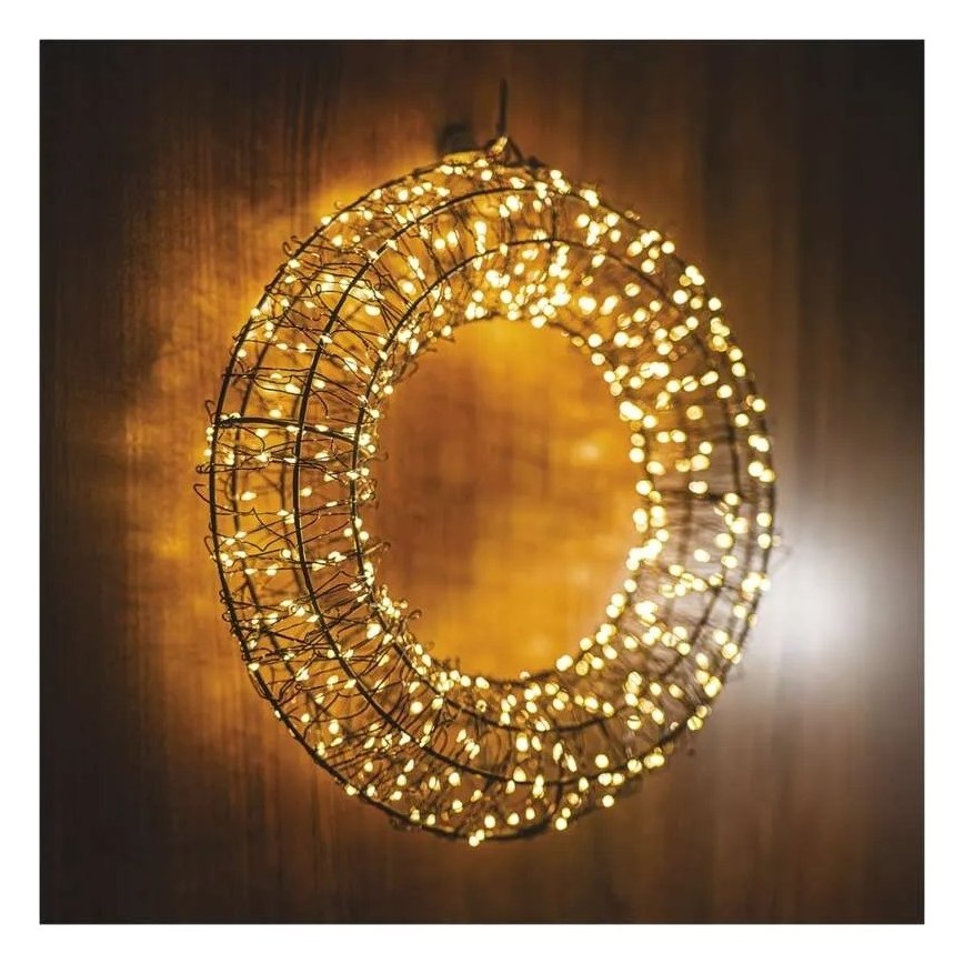 LED Vianočná dekorácia 480xLED/230V pr. 38 cm