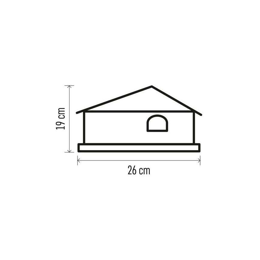 LED Vianočná dekorácia  5xLED/3xAA