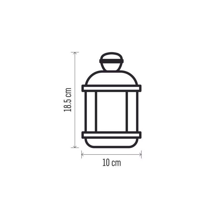 LED Vianočná dekorácia LED/1xCR2032 teplá biela