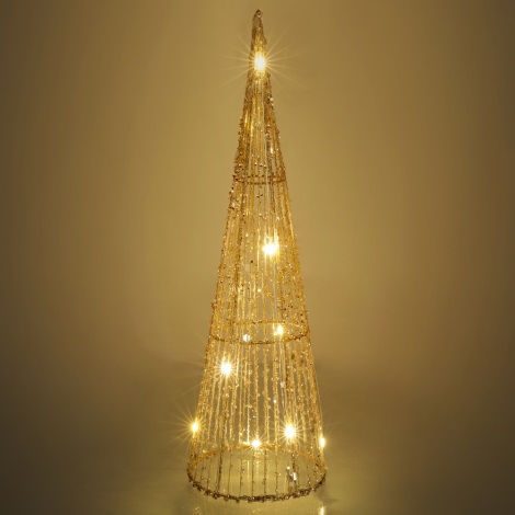 LED Vianočná dekorácia LED/2xAA 40 cm kužeľ