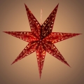 LED Vianočná dekorácia LED/3xAA hviezda červená