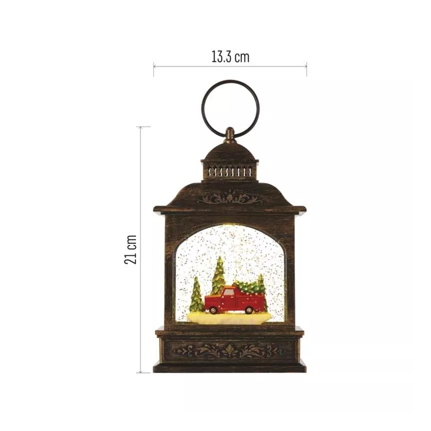 LED Vianočná dekorácia LED/3xAA lucerna