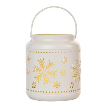 LED vianočná dekorácia LED/3xAAA biela