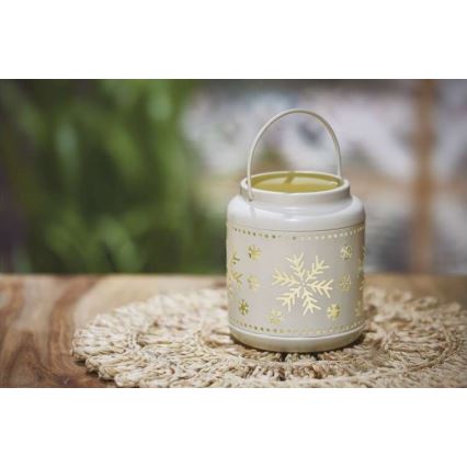 LED vianočná dekorácia LED/3xAAA biela