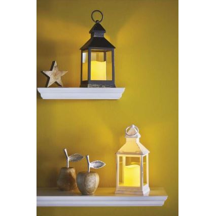 LED Vianočná dekorácia LED/3xAAA biela