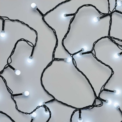 LED Vianočná reťaz 200xLED/11,5m studená biela