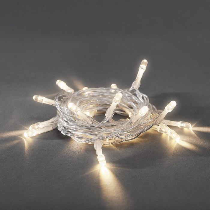 LED Vianočná reťaz 20xLED/2xAA 3,35m