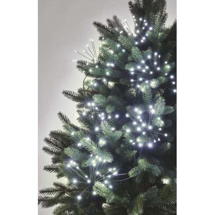LED Vianočná reťaz 450xLED/11m studená biela