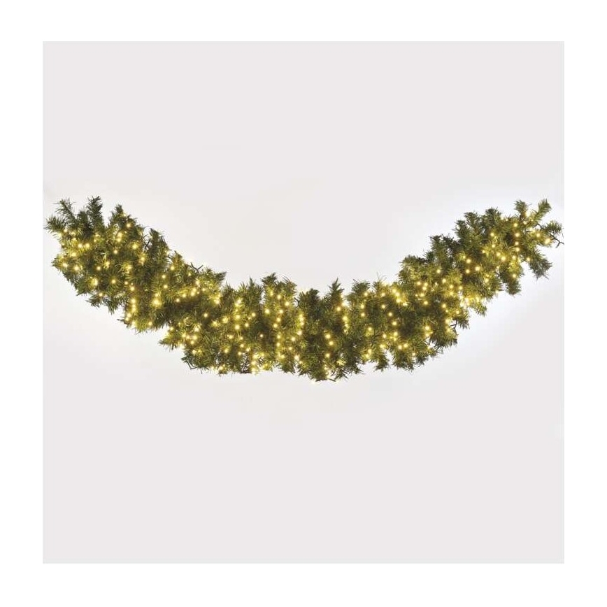 LED Vianočná vonkajšia reťaz 400xLED/13m IP44 teplá biela