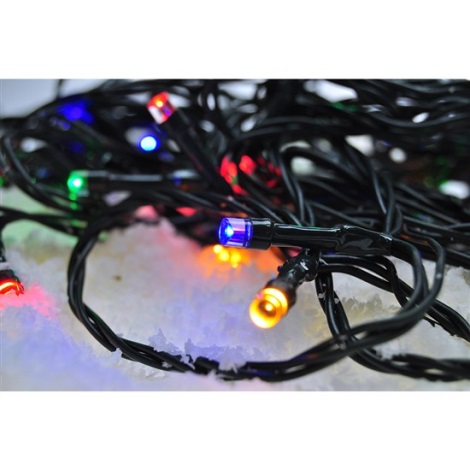 LED Vianočná vonkajšia reťaz 50xLED/8 funkcií 8m IP44 multicolor