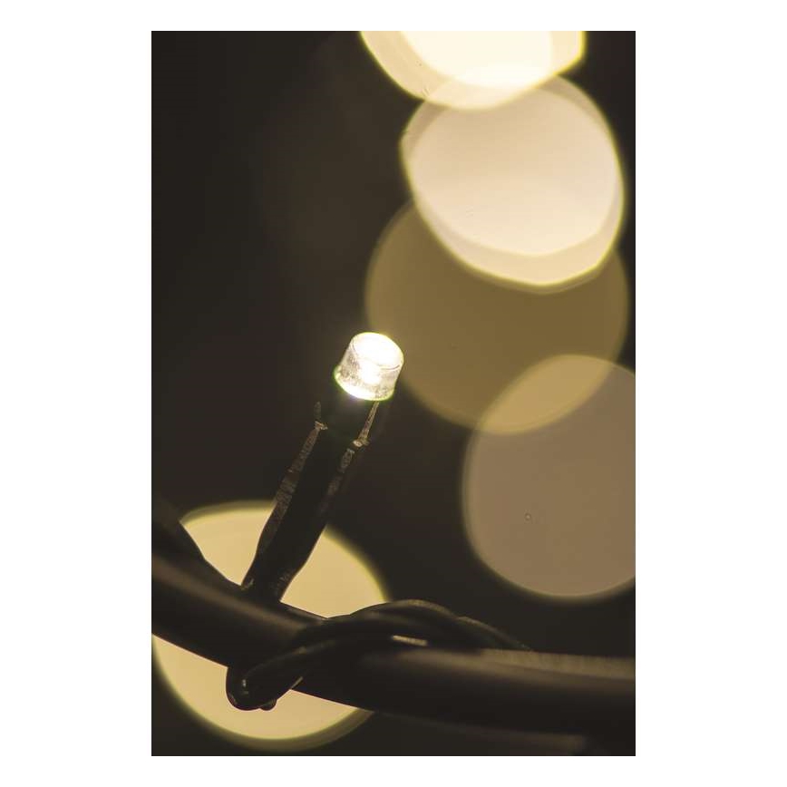 LED Vianočná vonkajšia reťaz 80xLED/13m IP44 teplá biela