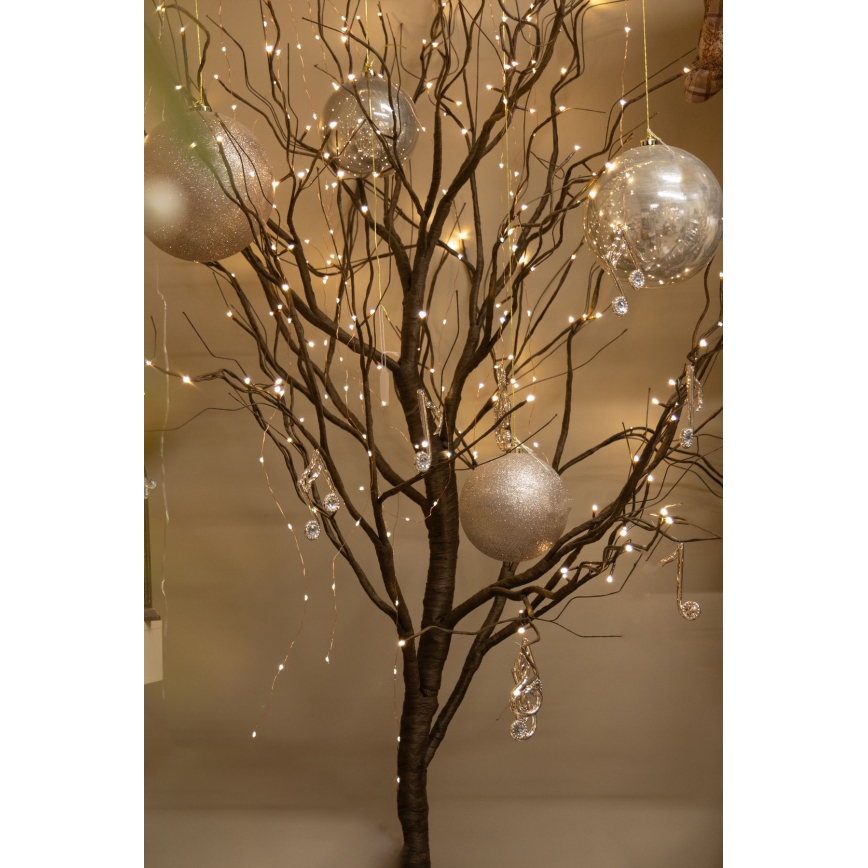LED Vianočný dekoratívny umelý strom TREE 180xLED/230V 1,8 m