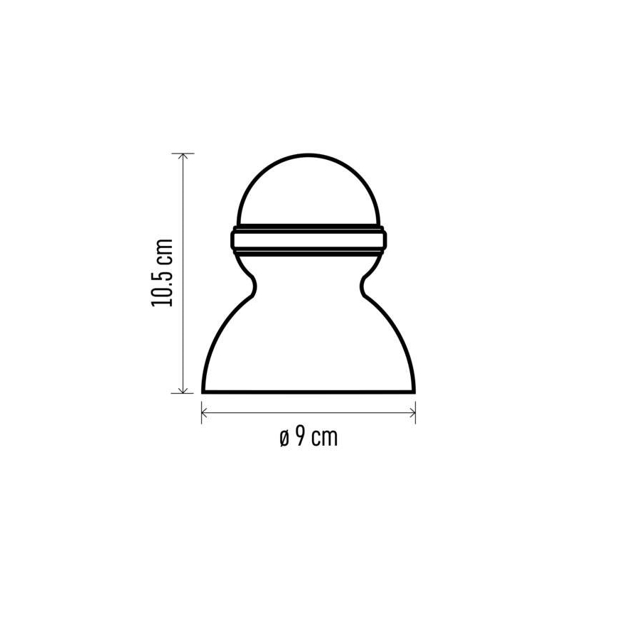 LED Vianočný projektor LED/3xAAA