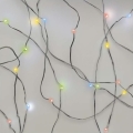 LED Vianočný reťaz 20xLED/2xAA 2,4m viacfarebný