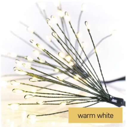 LED Vianočný reťazec 450xLED/11m teplá biela