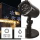 LED Vianočný vonkajší projektor LED/3,6W/230V IP44 biela