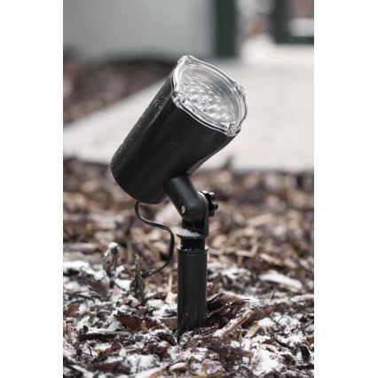LED vianočný vonkajší projektor LED/3,6W/230V IP44 studená biela