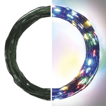 LED vianočný vonkajší reťaz 150xLED/20m IP44 viacfarebný