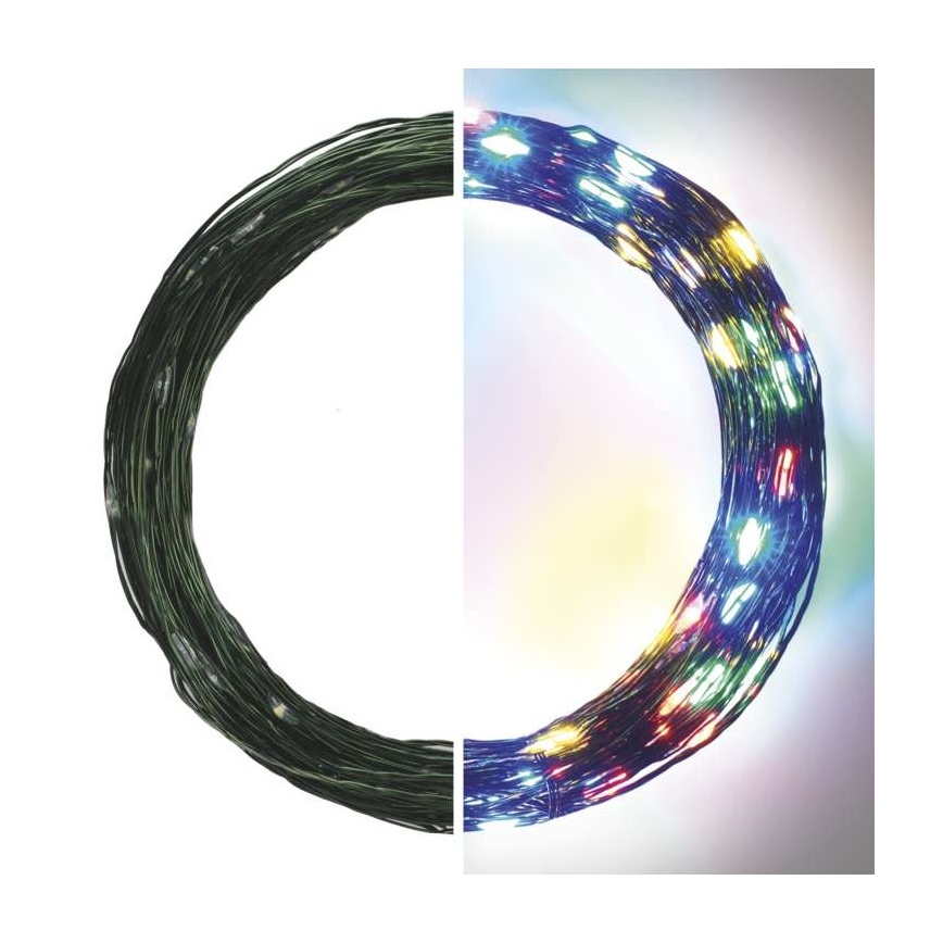 LED vianočný vonkajší reťaz 150xLED/20m IP44 viacfarebný