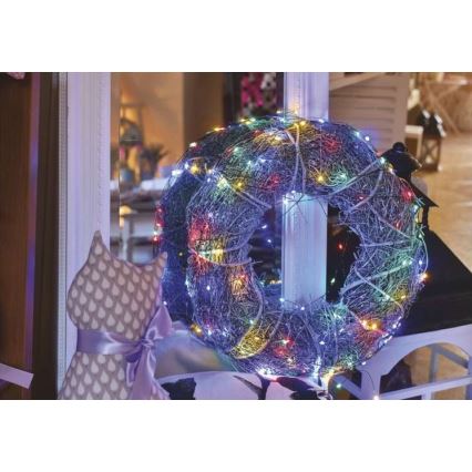 LED vianočný vonkajší reťaz 150xLED/20m IP44 viacfarebný