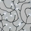 LED vianočný vonkajší reťaz 180xLED/8 režimov 23m IP44 studená biela