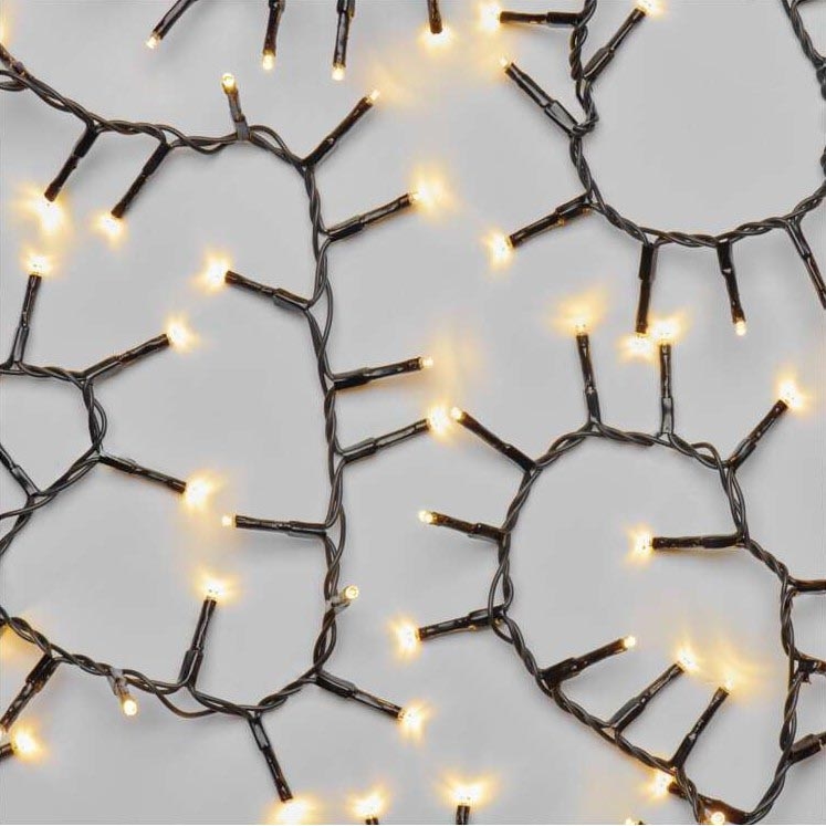 LED Vianočný vonkajší reťaz 600xLED/17m IP44 teplá biela
