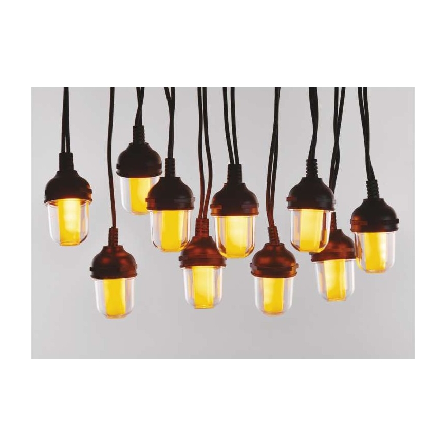 LED Vonkajší dekoratívny reťazec 100xLED/9,5m IP44