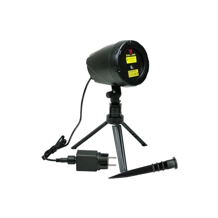 LED Vonkajší laserový projektor LED/5W/230V IP44