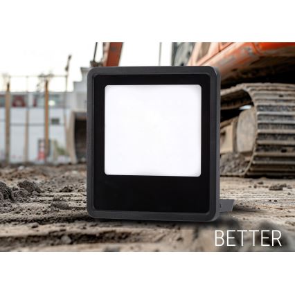 LED Vonkajší reflektor LED/100W/230V 4000K IP65 čierna