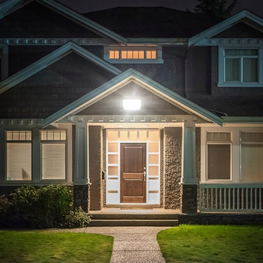 LED vonkajší reflektor LED/100W/230V 4500K IP65 sivý