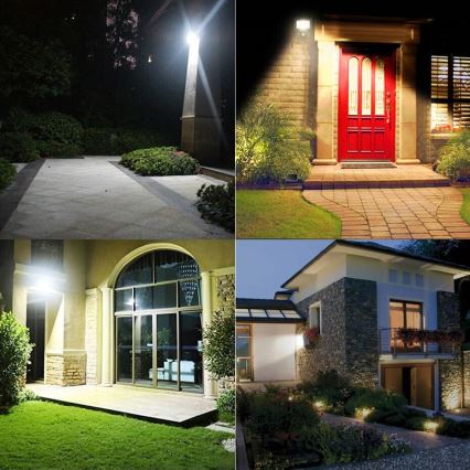 LED Vonkajší reflektor LED/150W/230V 4500K IP65 čierny