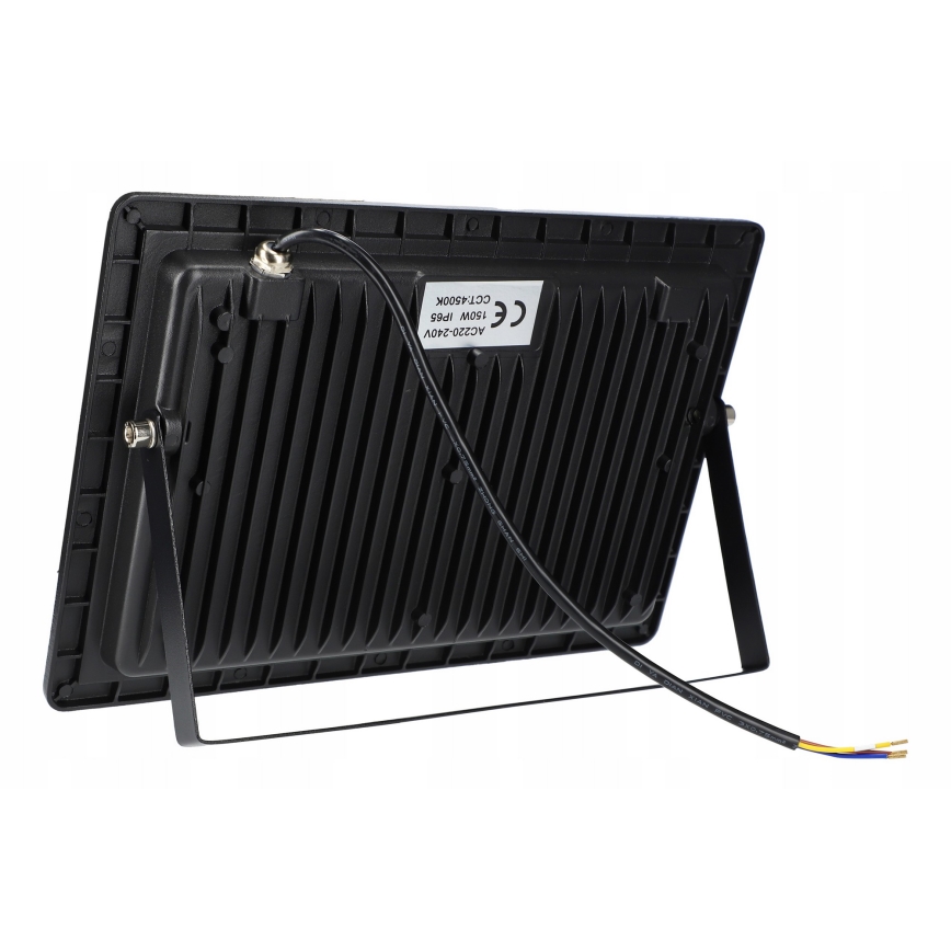 LED Vonkajší reflektor LED/150W/230V 4500K IP65 čierny