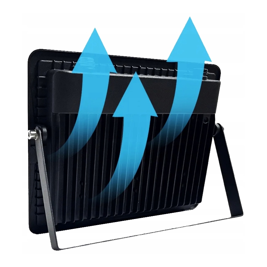 LED Vonkajší reflektor LED/150W/230V 4500K IP65 čierny