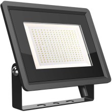 LED Vonkajší reflektor LED/200W/230V 6500K IP65 čierna