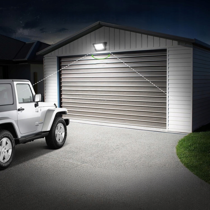 LED Vonkajší reflektor LED/50W/230V 4500K IP65 čierna