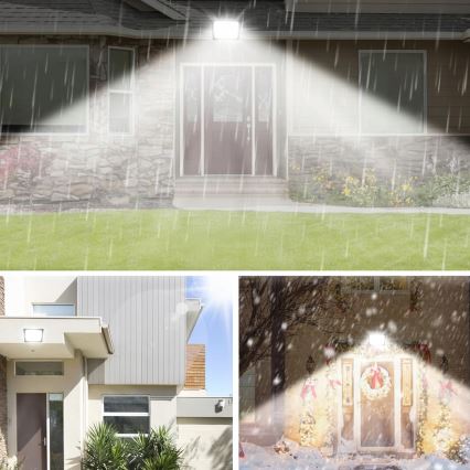 LED Vonkajší reflektor LED/50W/230V 4500K IP65 čierna