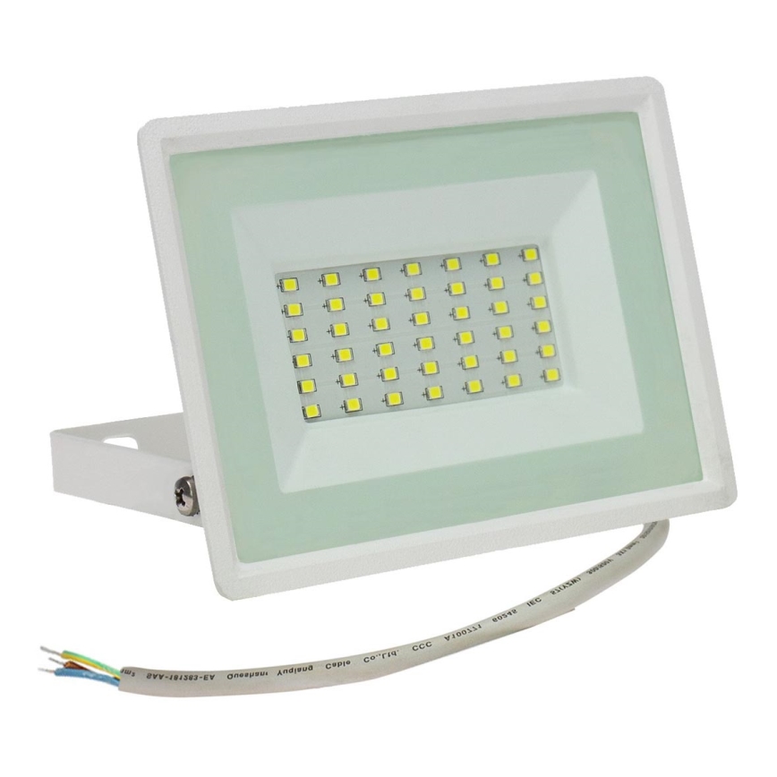 LED Vonkajší reflektor NOCTIS LUX 3 LED/30W/230V 4000K IP65 biela