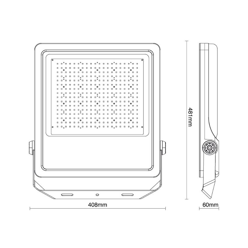 LED Vonkajší reflektor PROFI PLUS LED/300W/230V 5000K IP66
