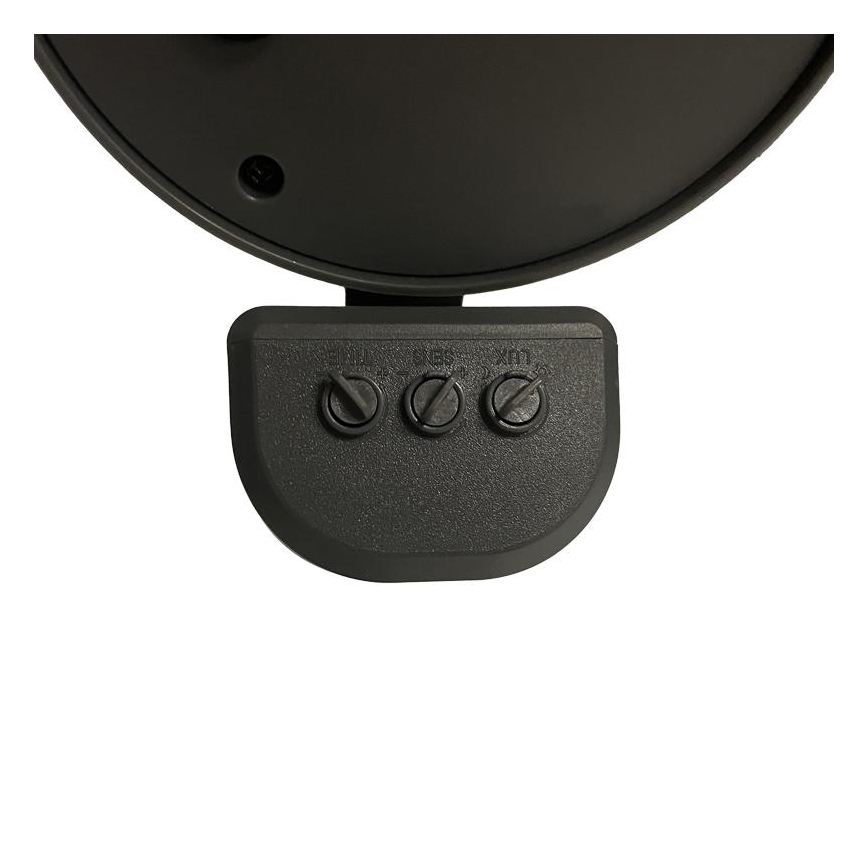 LED Vonkajší reflektor so senzorom LED/24W/230V 3000/4000/6000K IP54 antracit