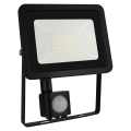 LED Vonkajší reflektor so senzorom NOCTIS LUX 2 LED/30W/230V 4000K IP44 čierna
