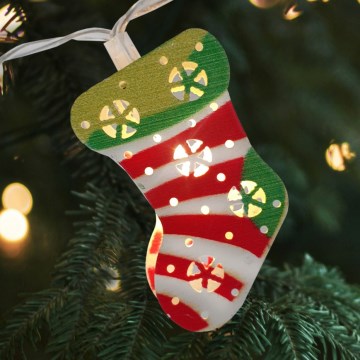 LED vonkajší reťaz 10xLED/2xAA 1,65 m IP44 teplá biela pančuchy