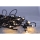 LED Vonkajší  reťaz 50xLED/8 funkcií/3xAA 8m IP44 teplá biela