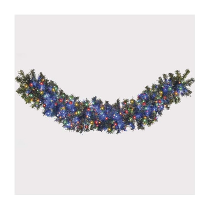 LED vonkajší reťaz 600xLED/17m IP44 viacfarebný