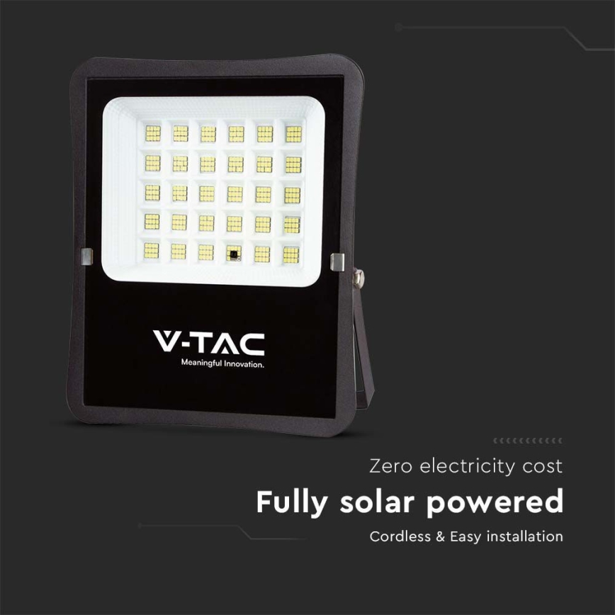 LED Vonkajší solárny reflektor LED/20W/3,2V 6400K IP65 15000 mAh + diaľkové ovládanie
