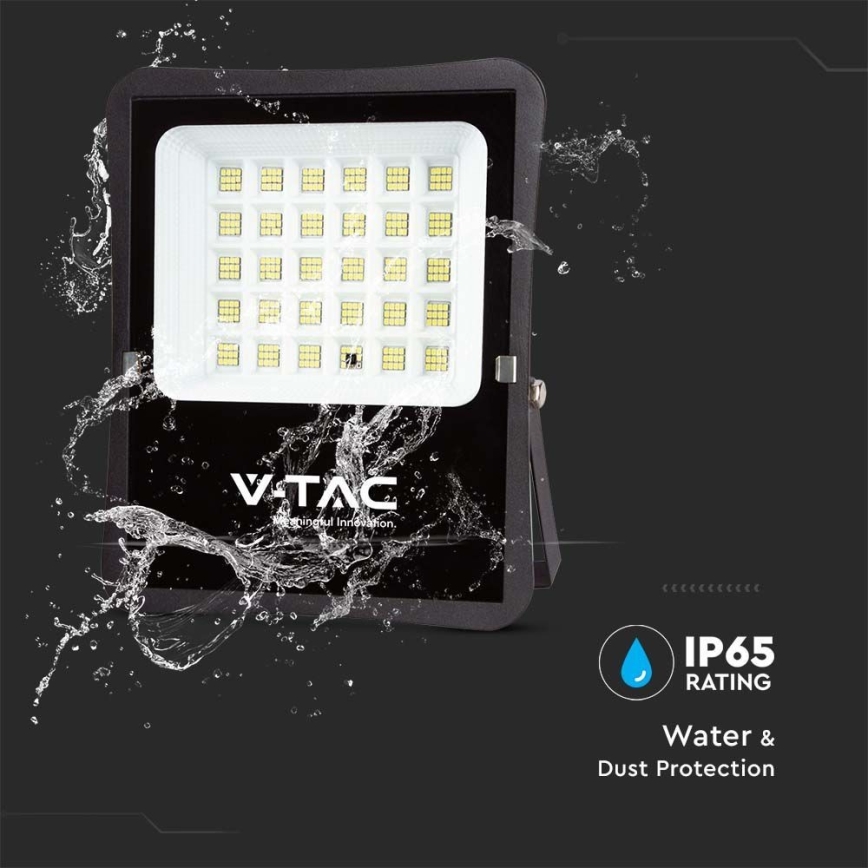 LED Vonkajší solárny reflektor LED/20W/3,2V 6400K IP65 15000 mAh + diaľkové ovládanie