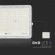 LED Vonkajší solárny reflektor LED/30W/3,2V 4000K biela IP65 + diaľkové ovládanie